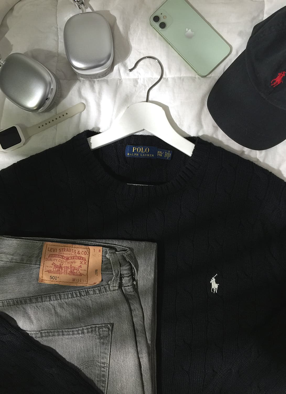 (MAN) 폴로랄프로렌 니트 스웨터 XL 상품이미지1