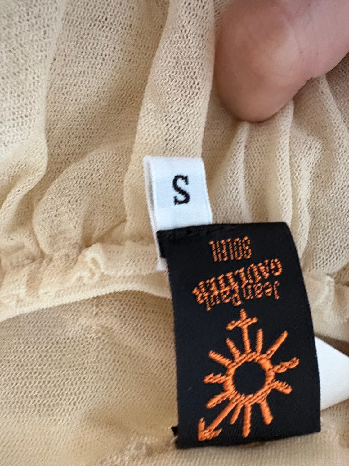 급처)장폴고티에 프릴원피스 s 상품이미지2