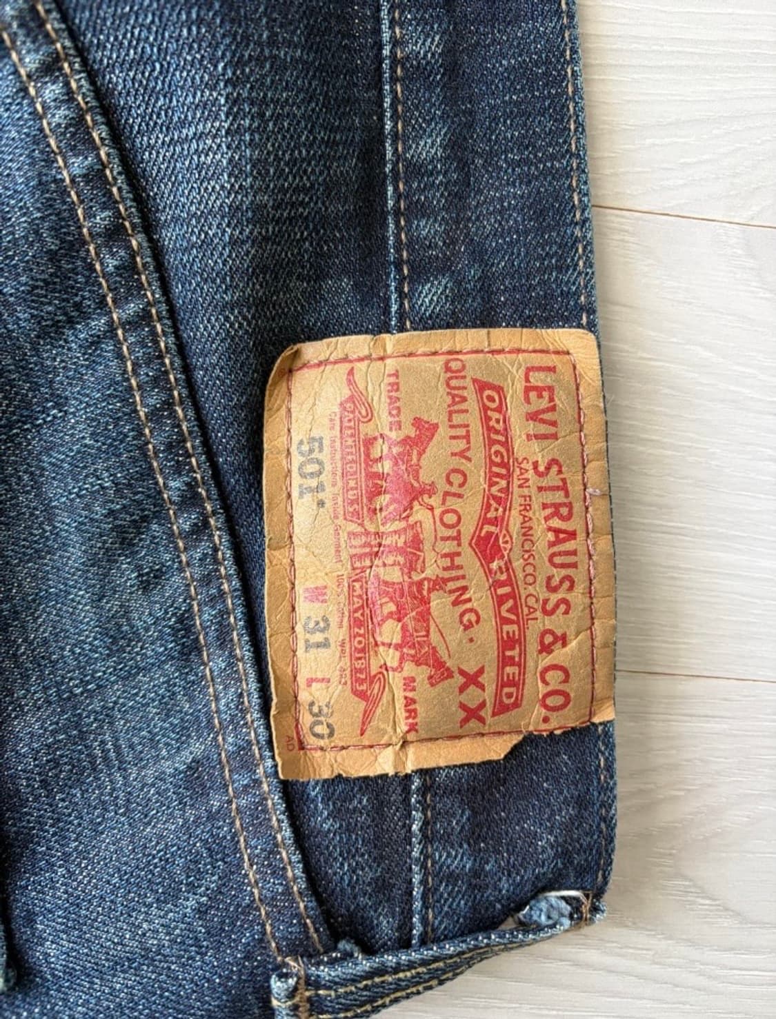 리바이스 501 데님 상품이미지6