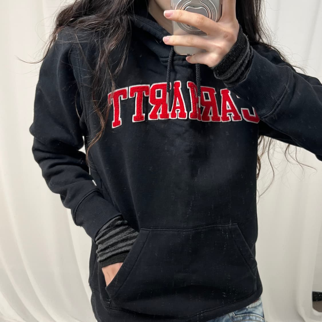 Carhartt Black Hoodie  상품이미지3