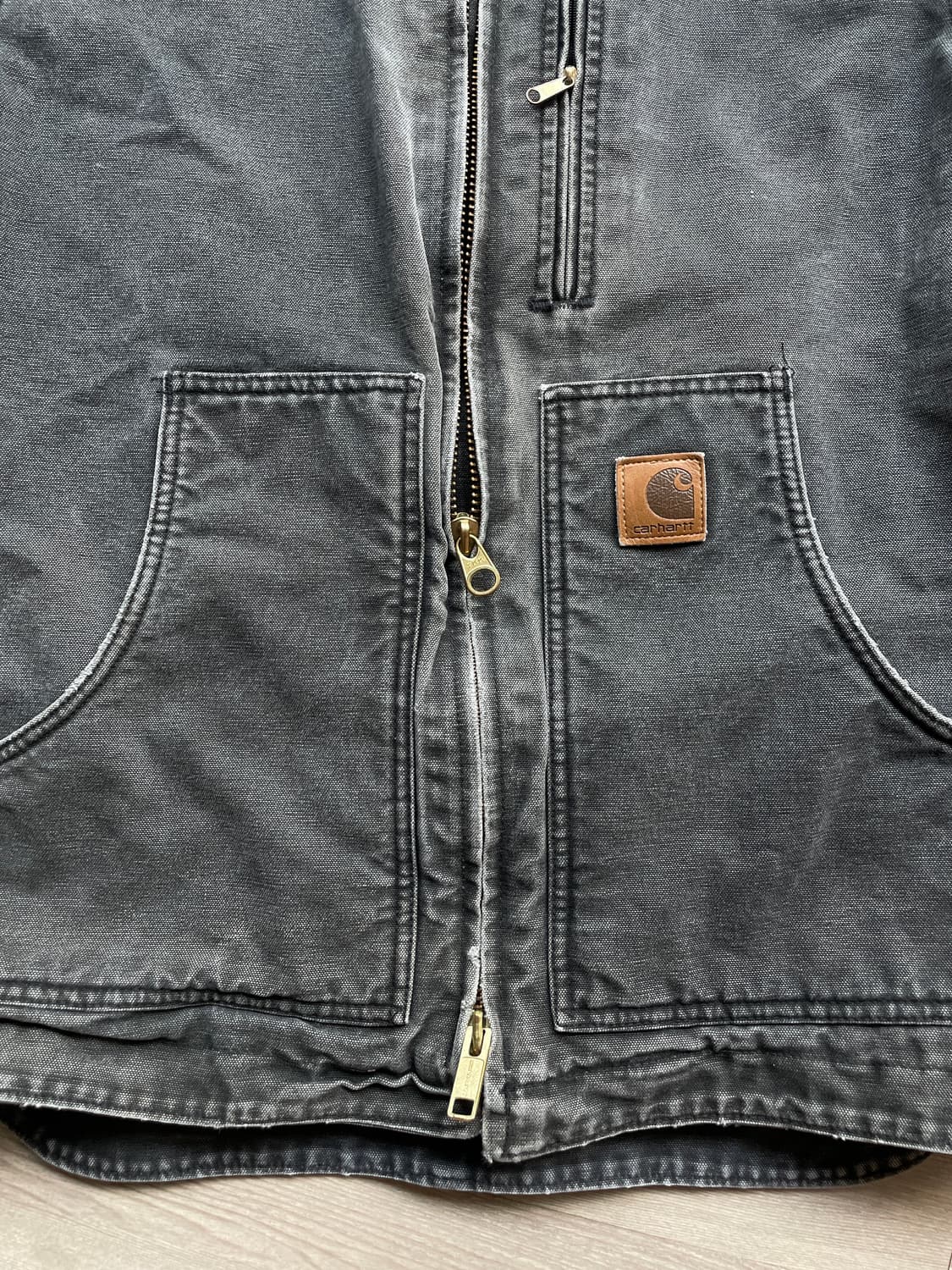 칼하트 C61 BLK 쉐르파 워크 자켓 코트 carhartt 상품이미지5