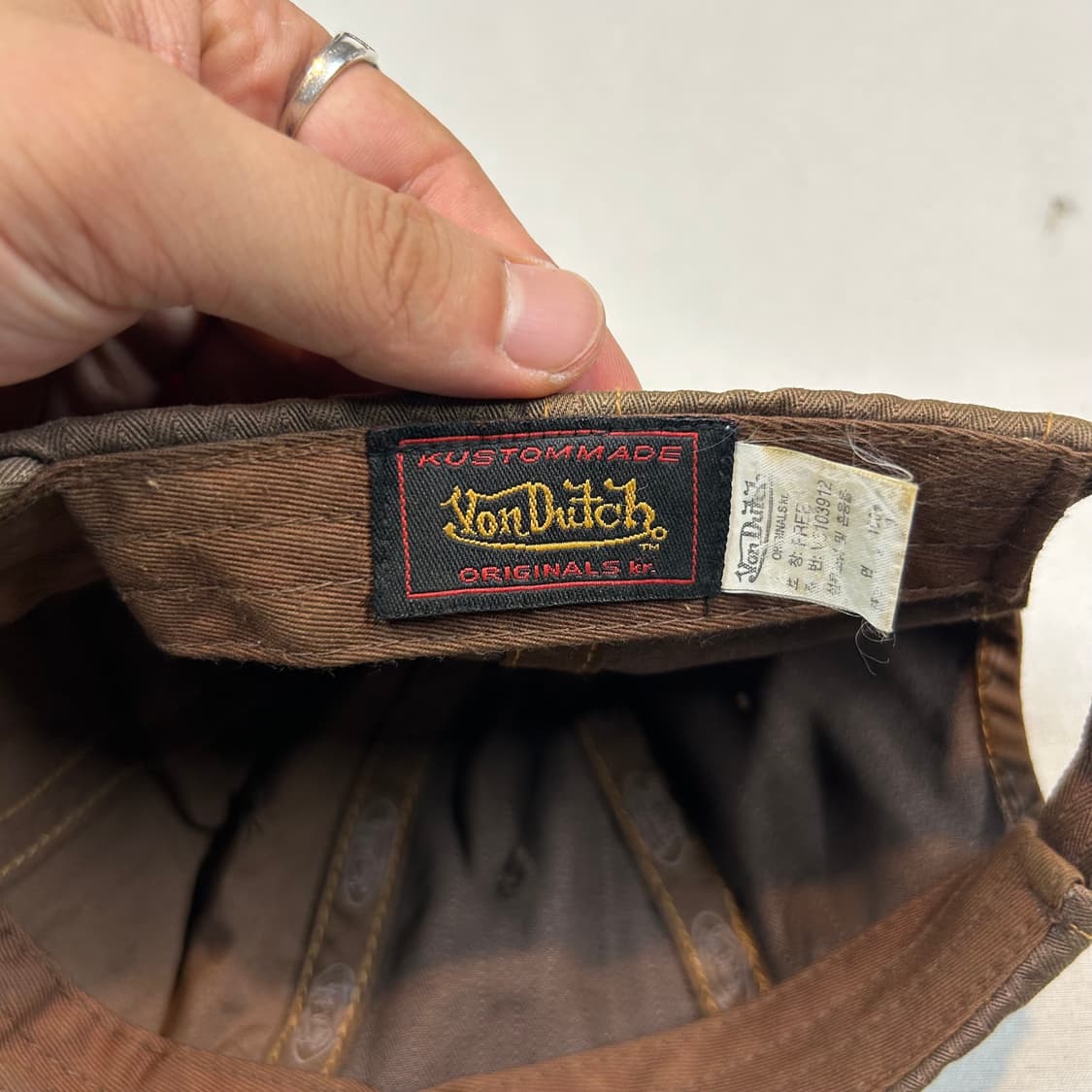 Von Dutch 본더치 볼캡 모자 Y2K 상품이미지8