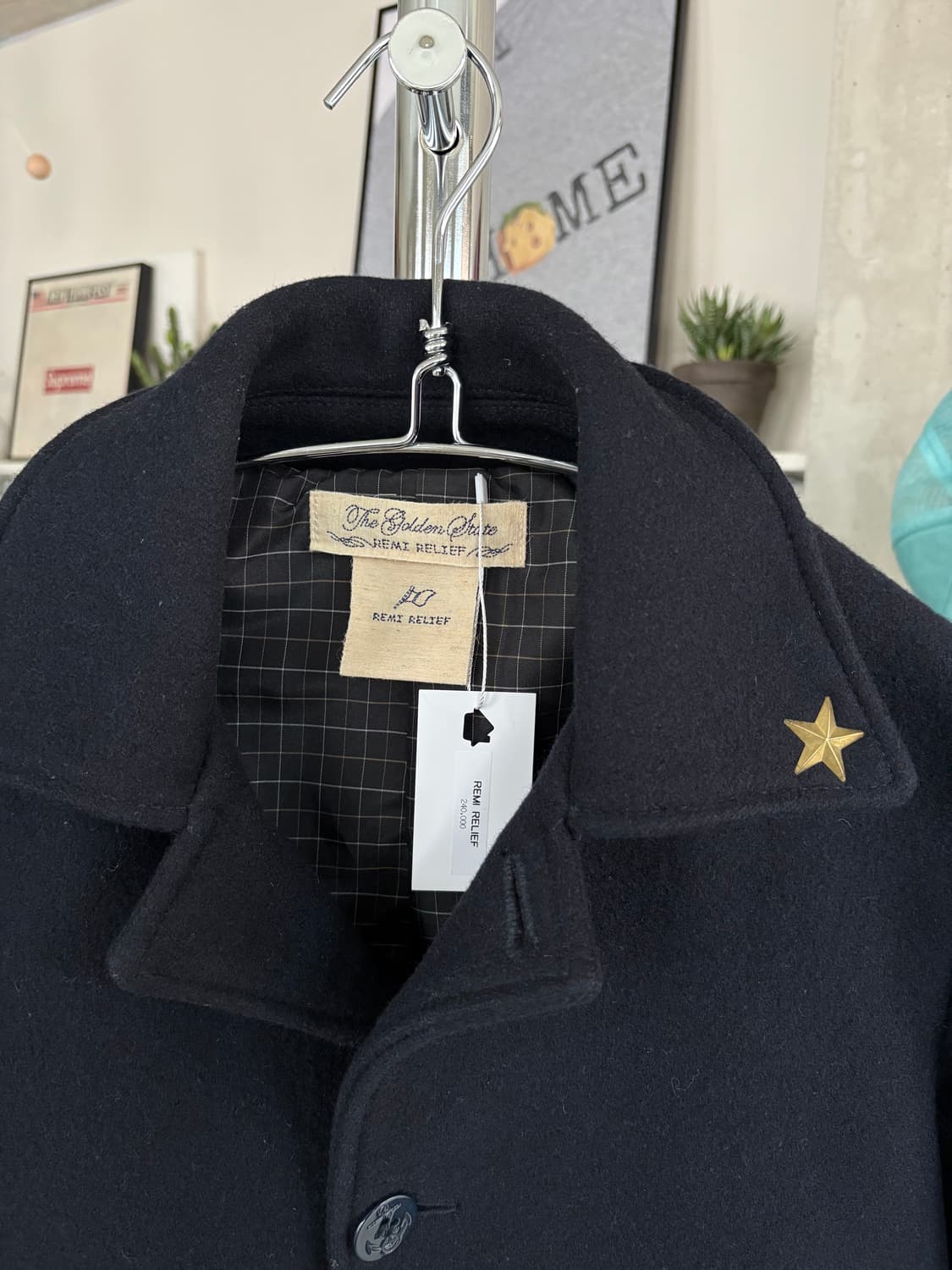 Remi relief 레미 릴리프 울 코트 상품이미지2