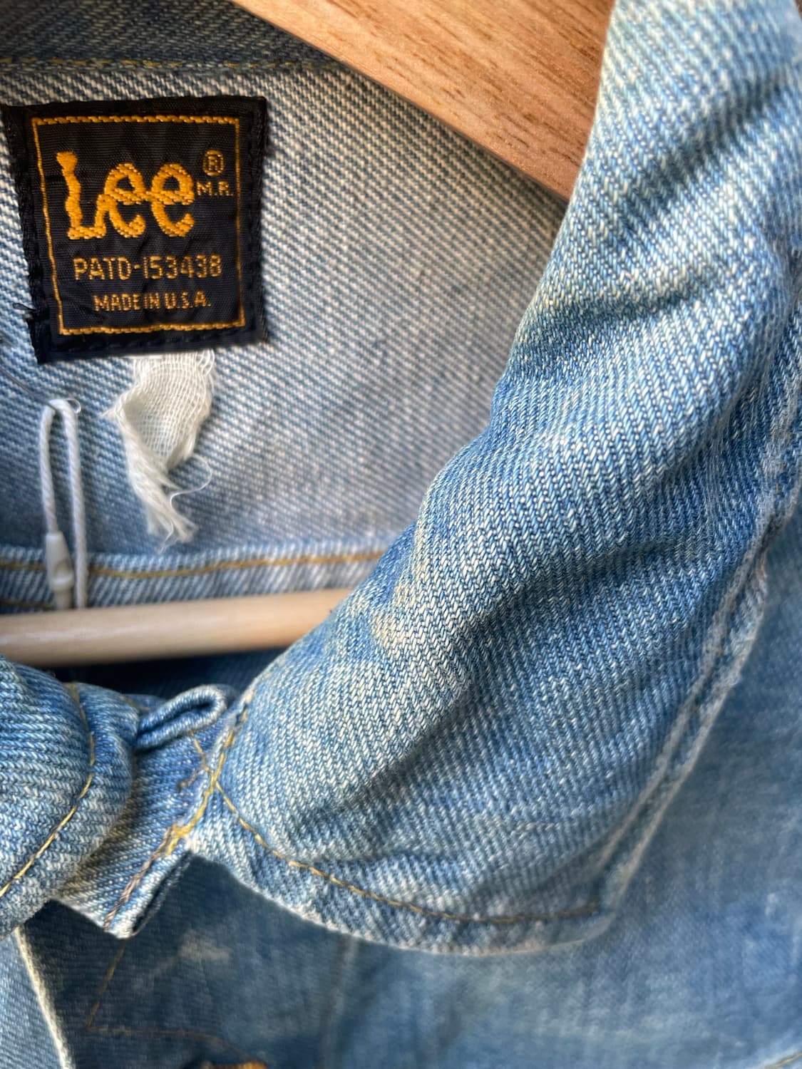 80's Vintage Lee DenimJacket Made in USA 상품이미지3