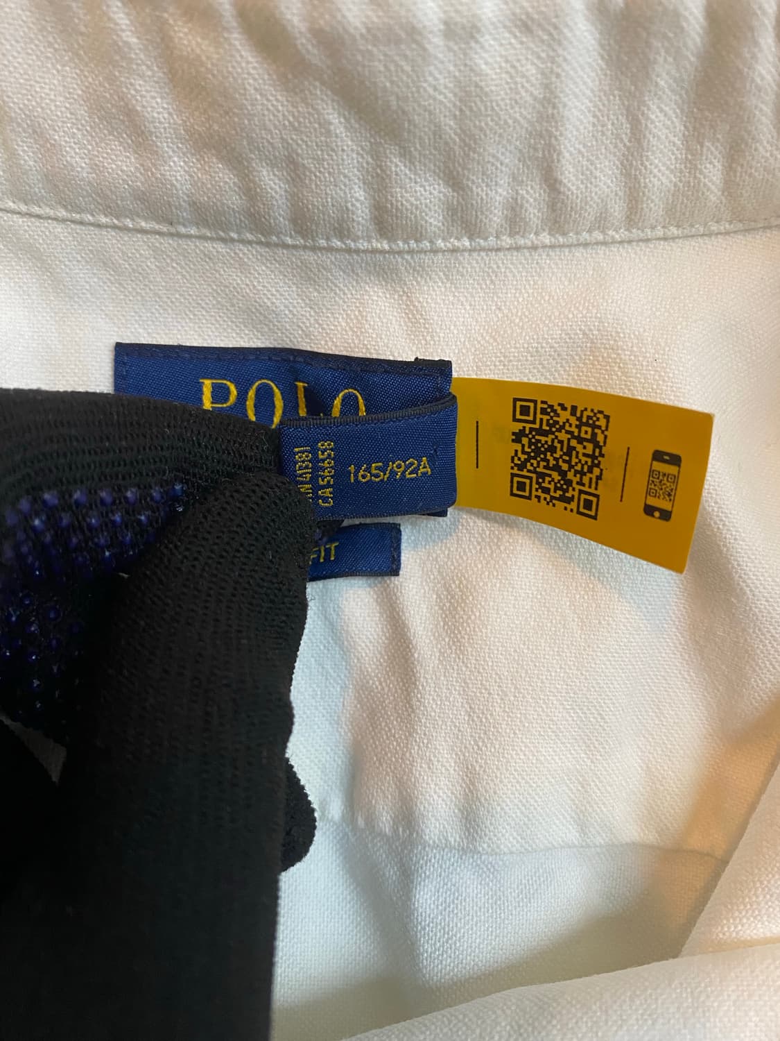 매장정품 폴로 랄프로렌 흰색 슬림핏 셔츠 M 사용감없음 상품이미지5