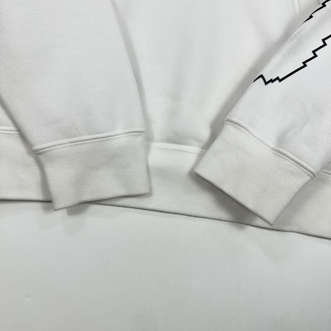 나이키 센터 스우시 화이트 후드티 (M) 상품이미지5