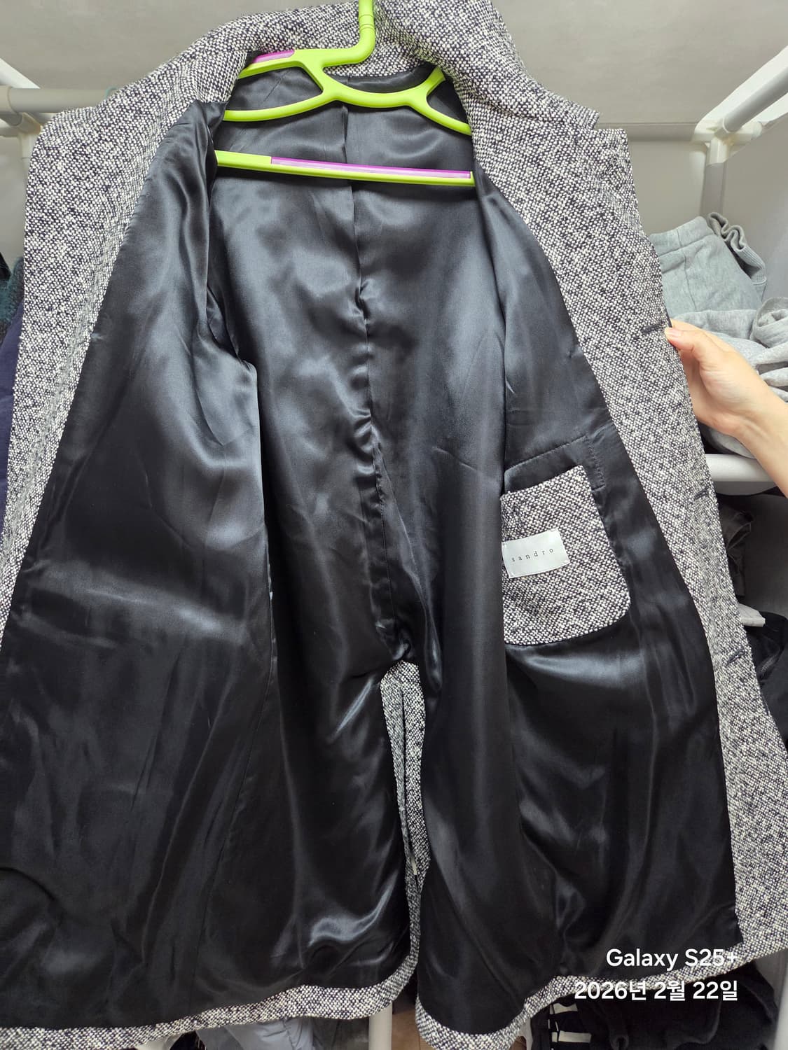 산드로 하운드투스 코트 S 상품이미지6