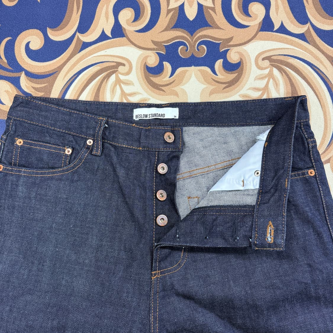 (34) 비슬로우BESLOW 셀비지 진청 데님팬츠 상품이미지2