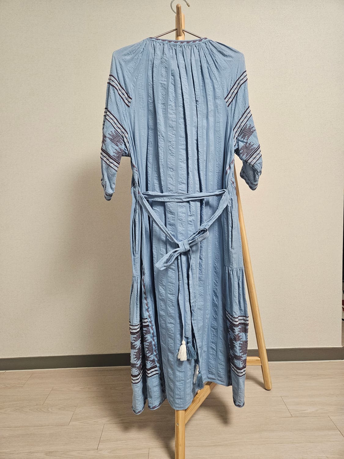 A+G 에스닉 자수 롱 원피스 상품이미지8