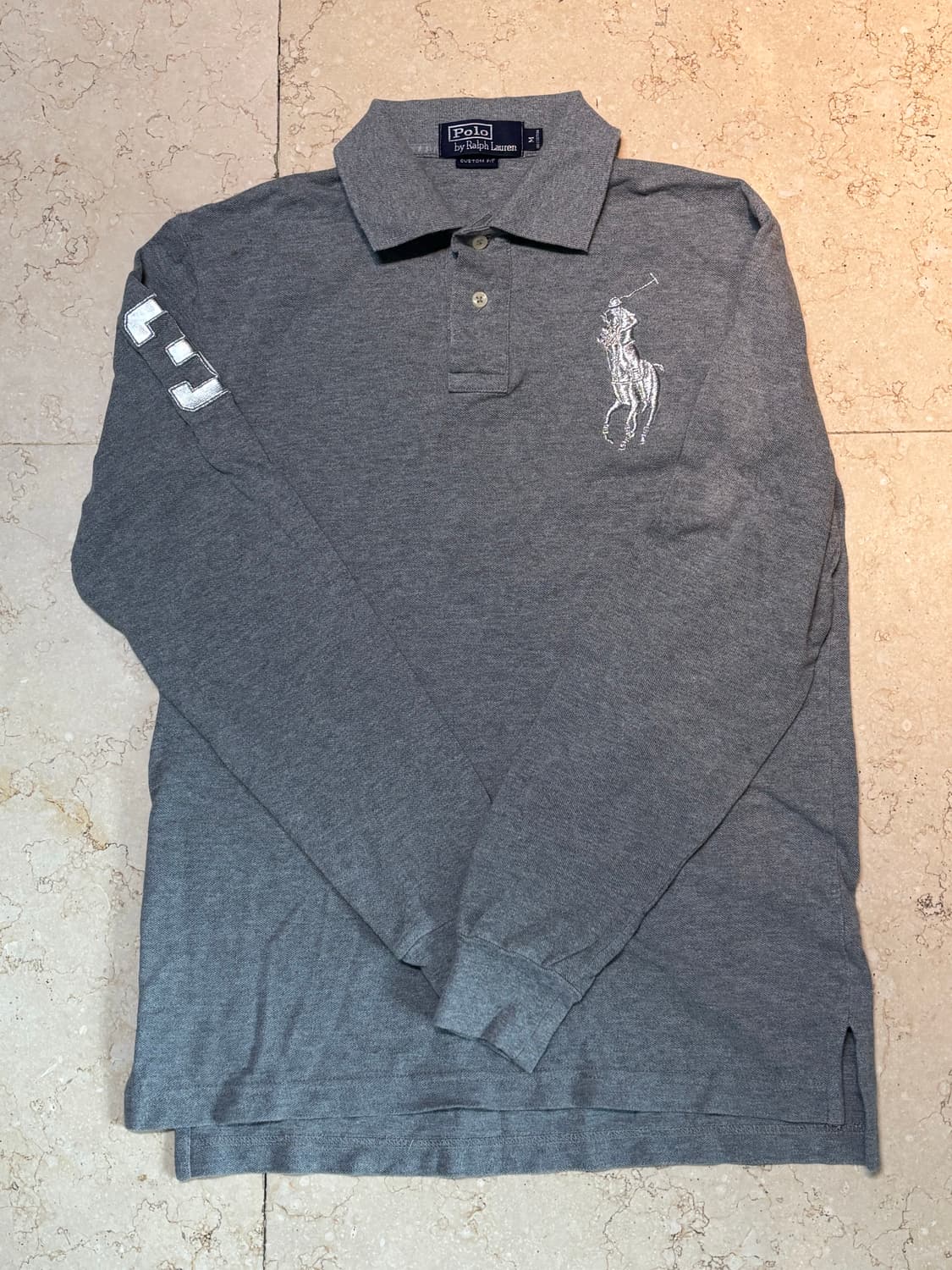 폴로 랄프로렌 빈티지 빅포니 실버 카라티 상품이미지1