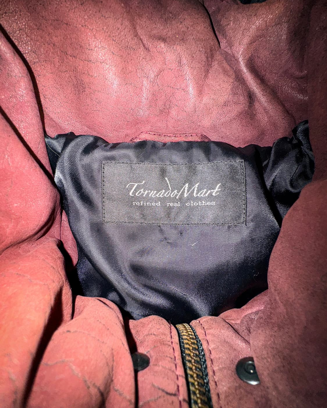 Tornado Mart – Goat Leather Down Jacket  상품이미지4