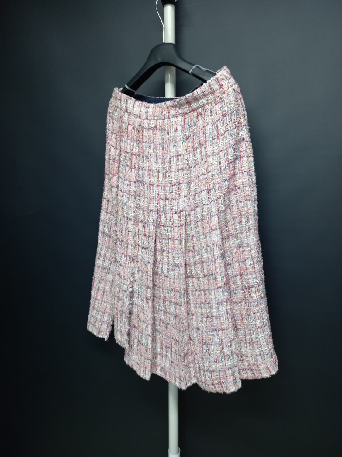 새 JJ-RO 제이제이로 춘추동 트위드 롱 스커트 66.55 상품이미지4