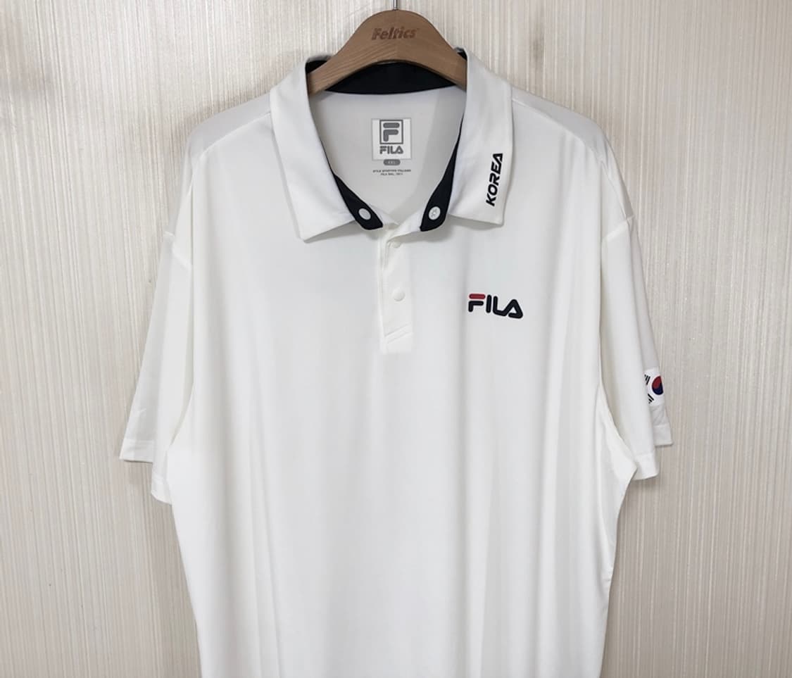 필라국대 국대KOREA 빙상국가대표 지급용 폴로티셔츠 4XL(120) 상품이미지3