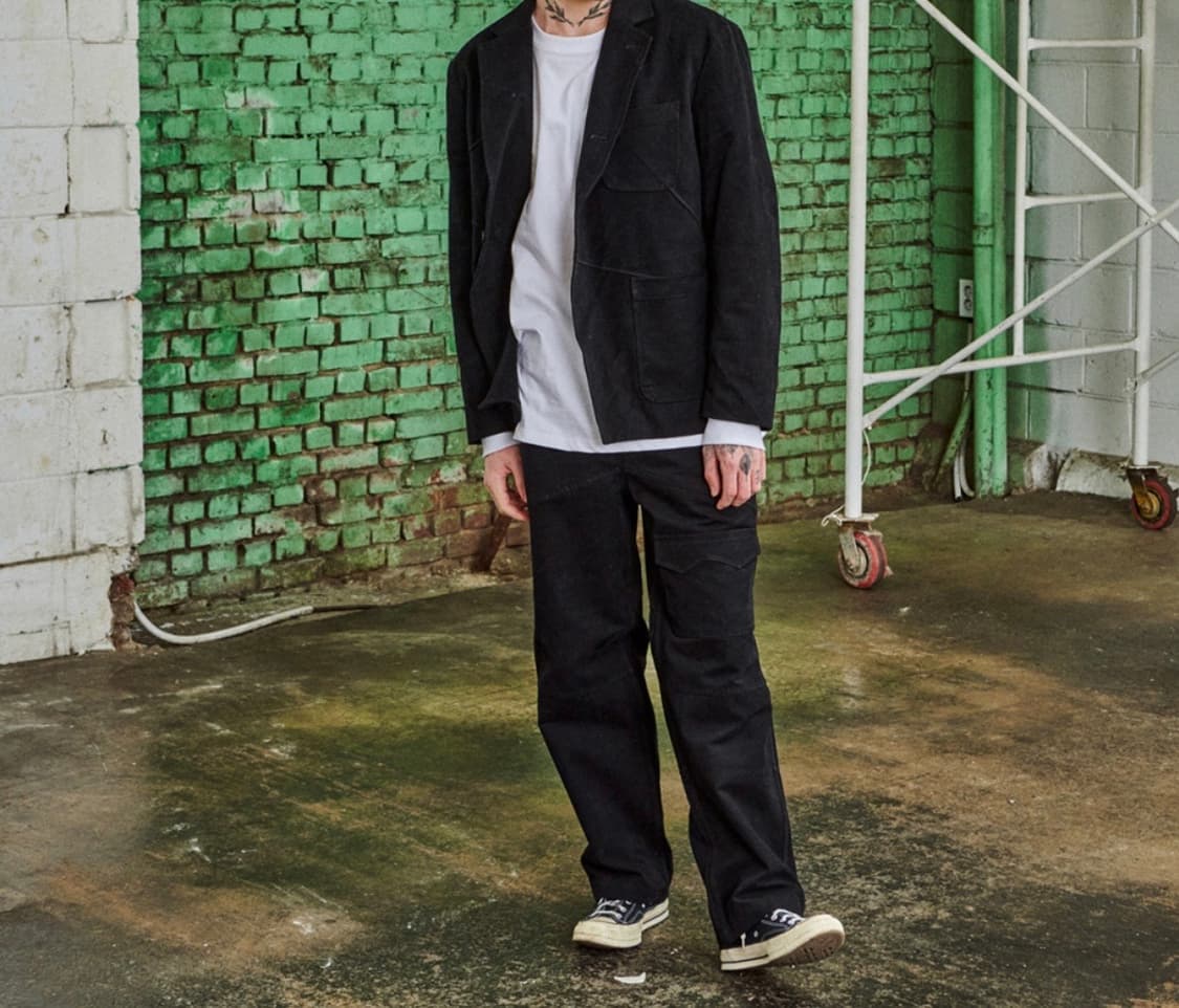 새상품) 꼬르녹 빈티지 셋업(자켓 바지) M 사이즈 팝니다. 상품이미지1