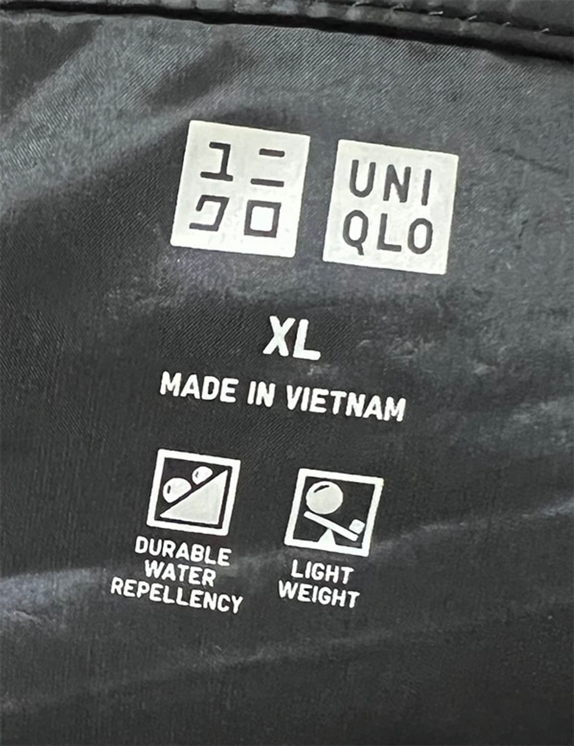 유니클로 남자 경량 패딩조끼 새상품 덕다운 XL 105 상품이미지3