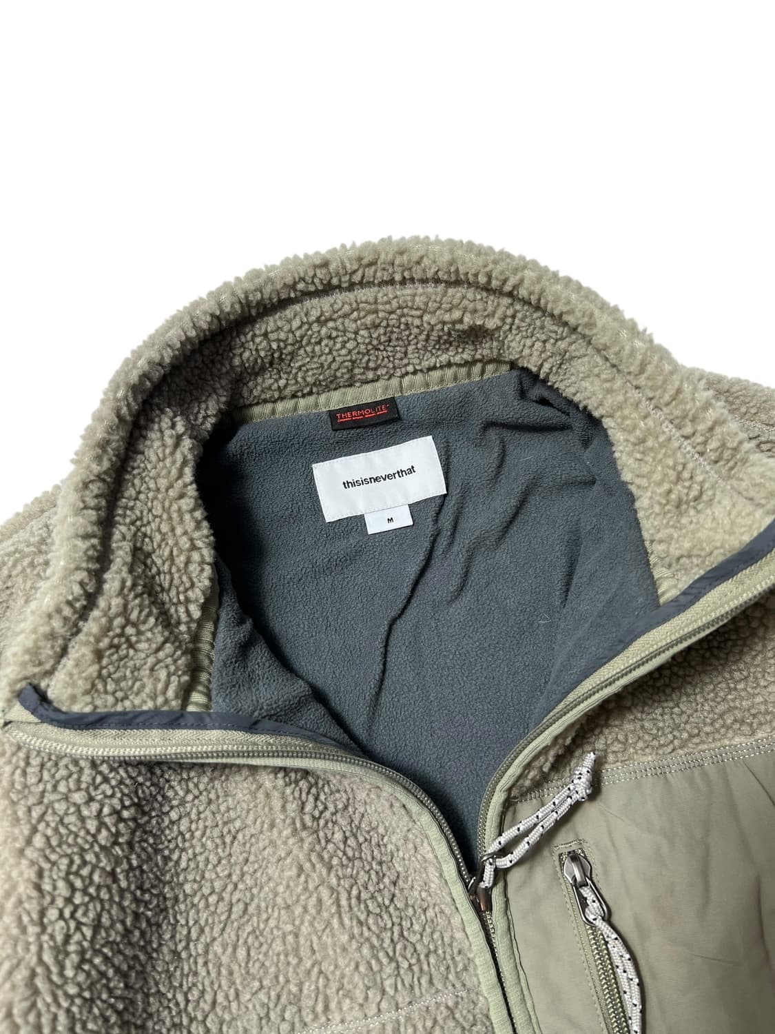 디스이즈네버댓 플리스 후리스 M 상품이미지3