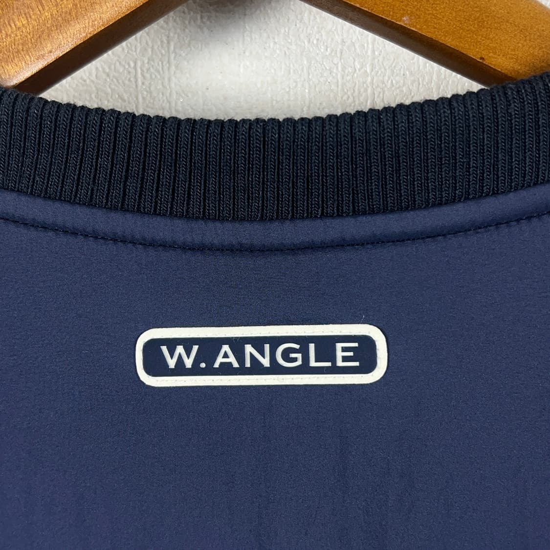 와이드앵글 남성 울 퀼팅 방풍 맨투맨 M 상품이미지5