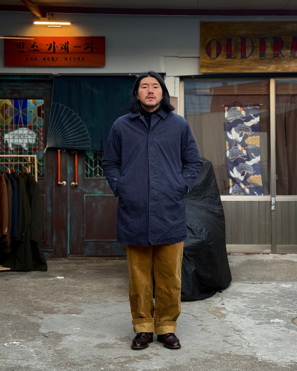 폴로 랄프로렌 트윌 코튼 유틸리티 코트 L 상품이미지7