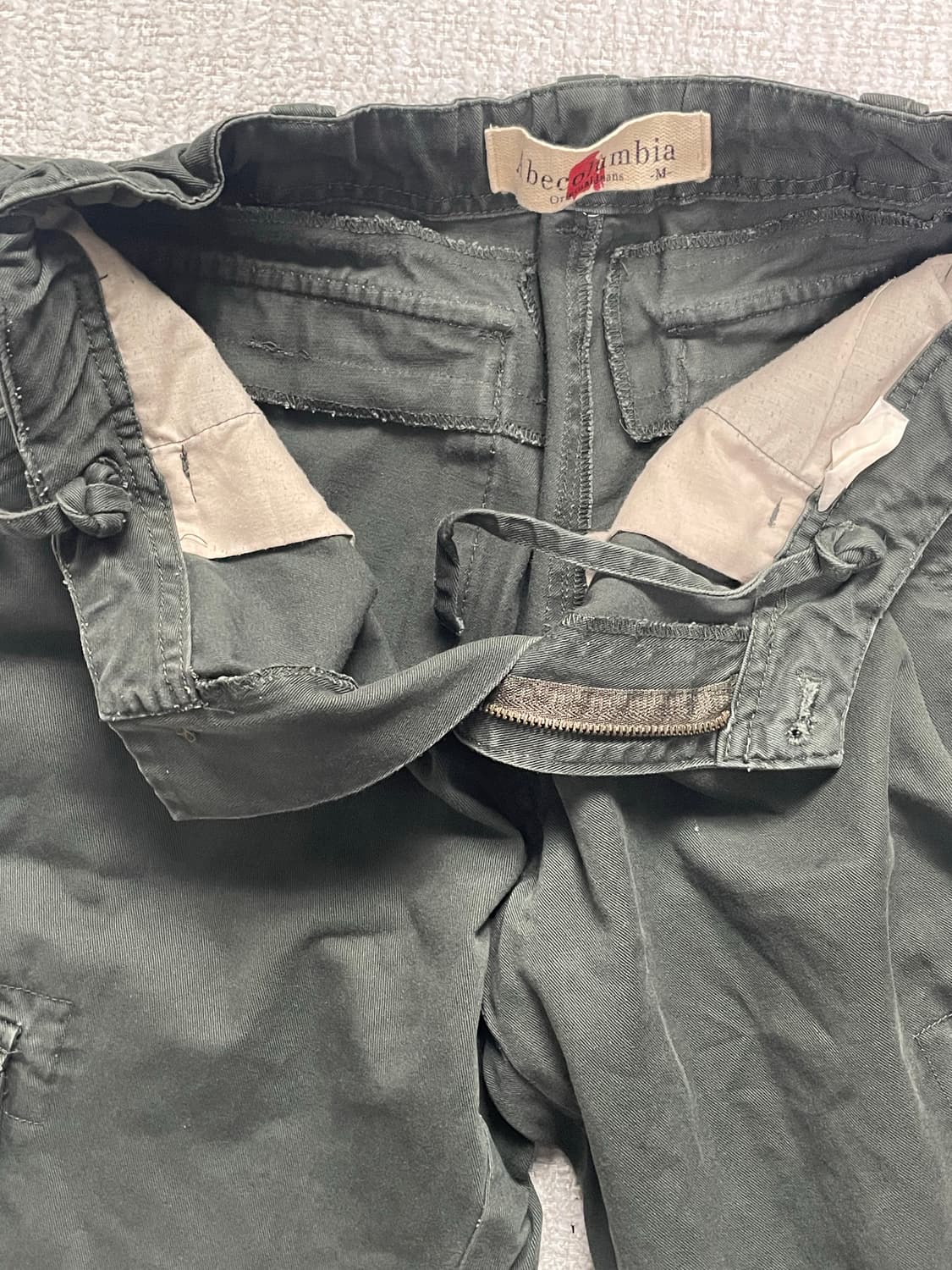 빈티지 y2k 카키 카고팬츠 상품이미지4