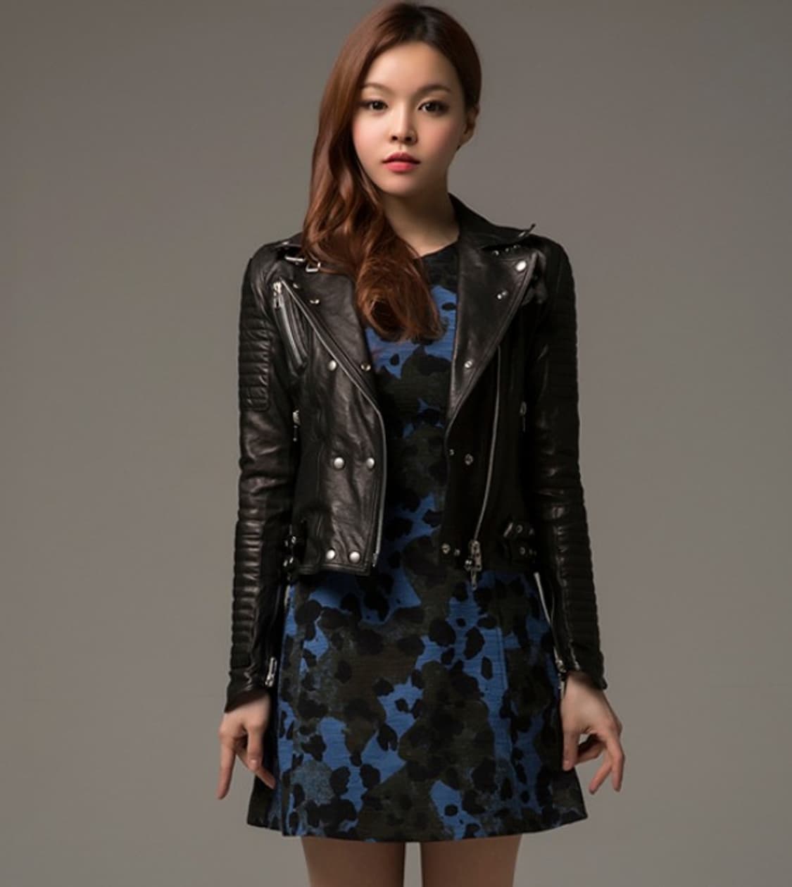 SYSTEM  시스템 천연 양가죽 라이더 가죽 자켓 상품이미지9