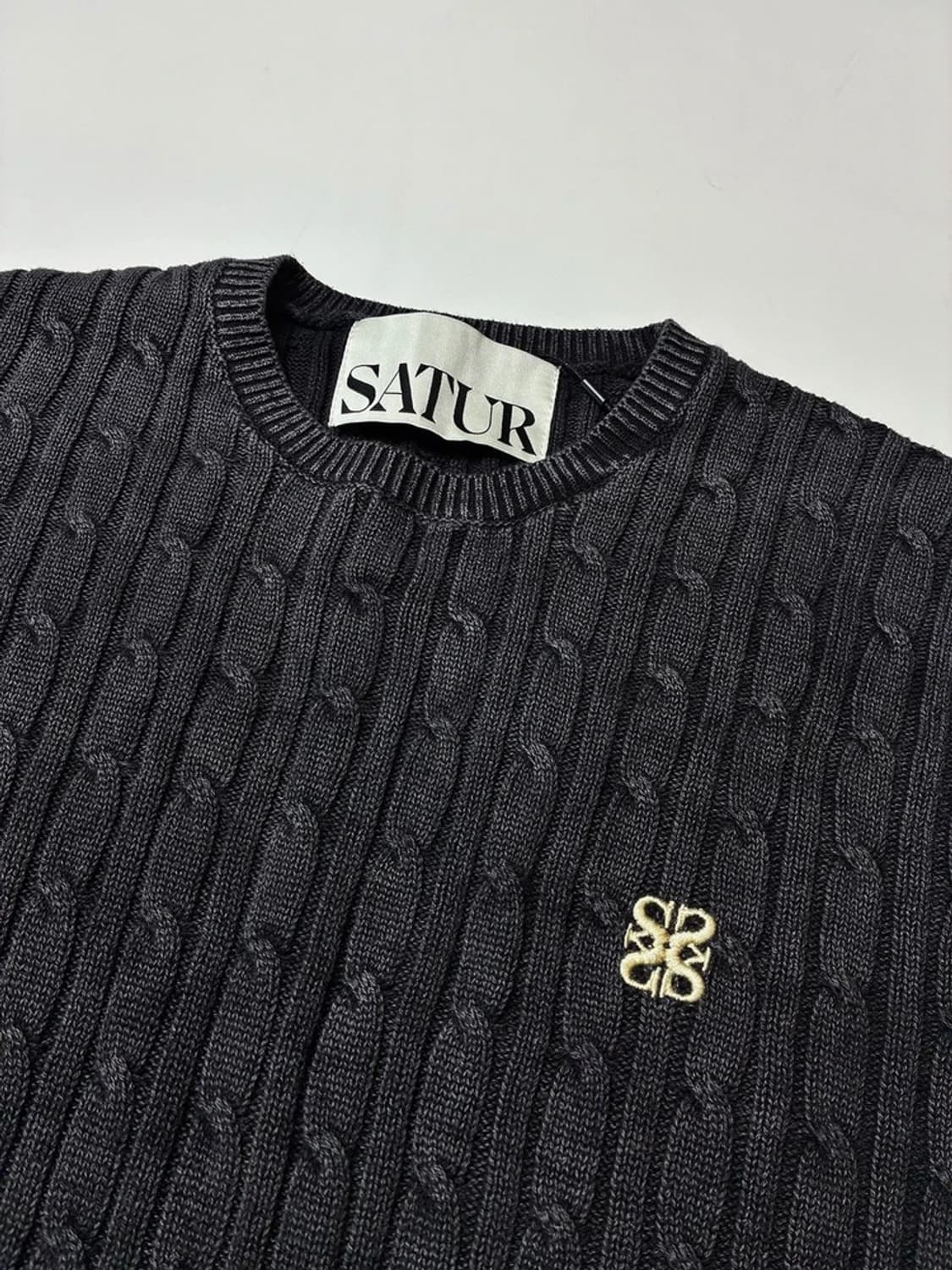 세터 24ss 클래식 다이드 케이블 니트 PN8911 상품이미지3