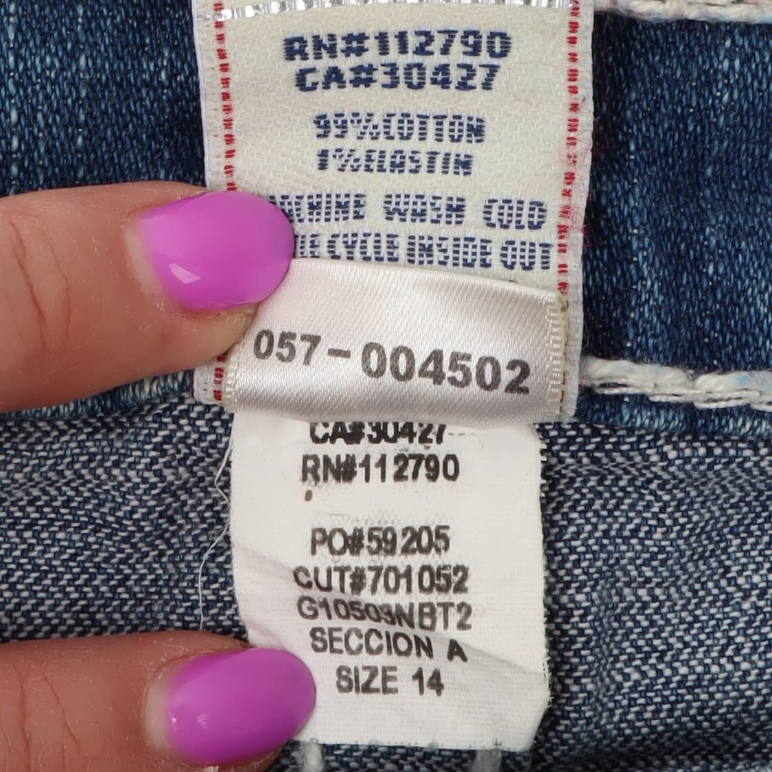 트루릴리젼 걸스 조이 수퍼 T 부츠컷 데님팬츠 상품이미지10