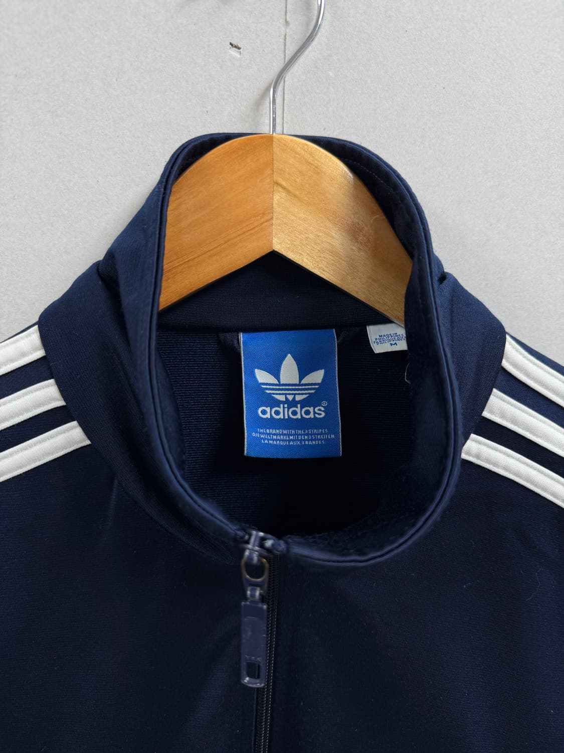 남성 M~L / 아디다스 파이어버드 져지 트랙탑 네이비 상품이미지4