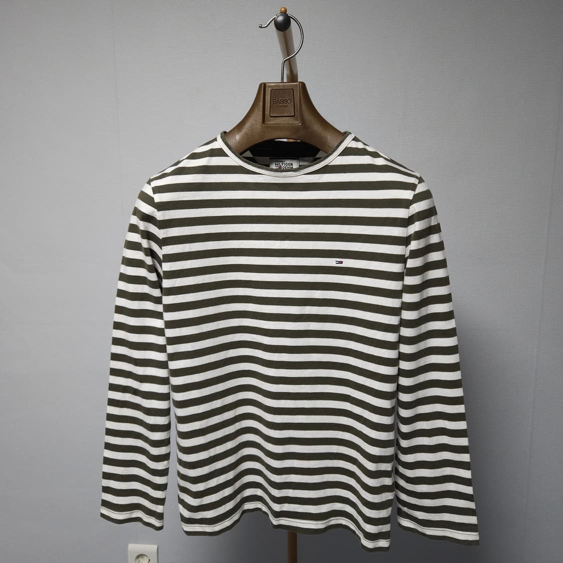S ) 타미힐피거 여성 스트라이프 긴팔 티셔츠 상품이미지1