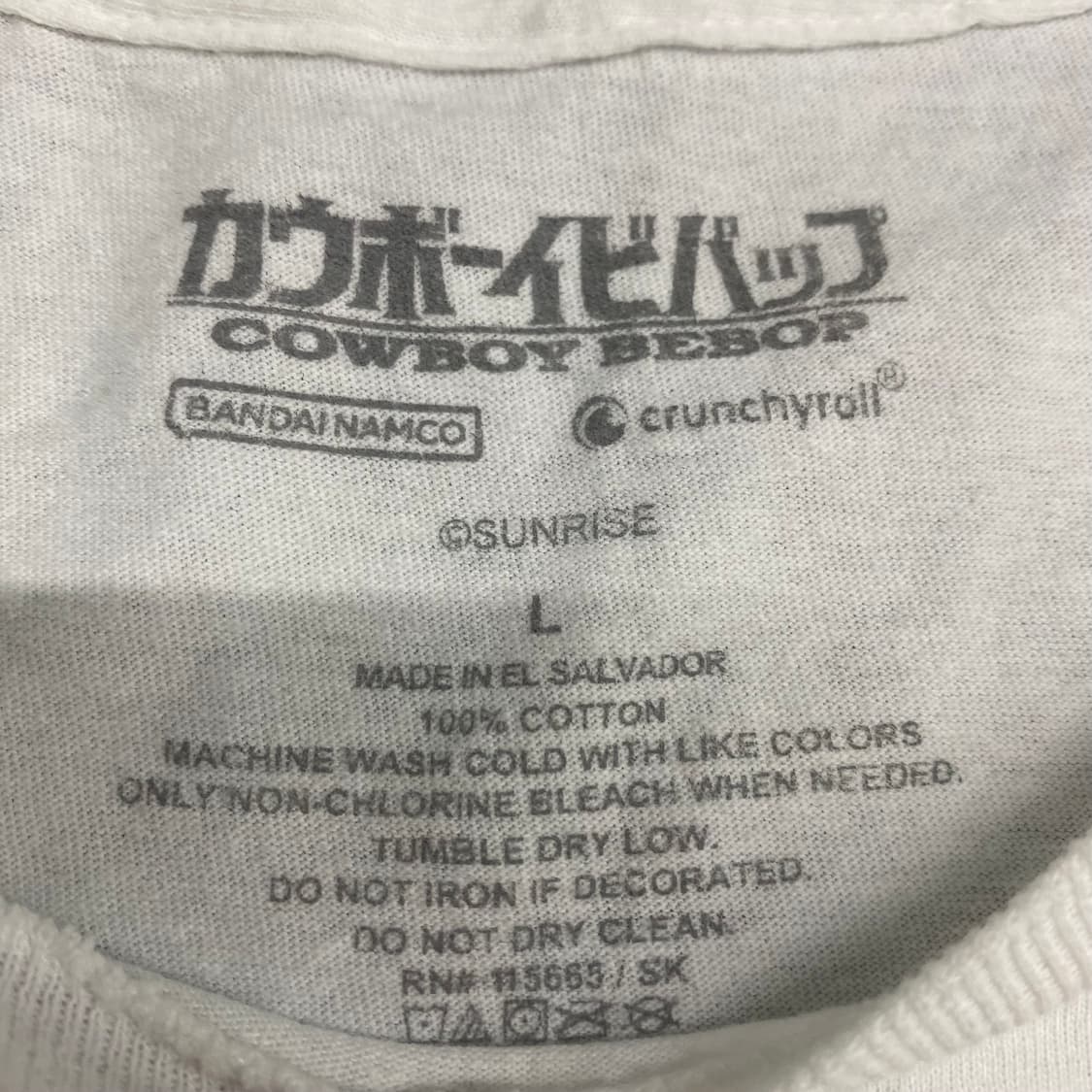 카우보이비밥 오피셜 애니메이션 티셔츠 상품이미지3