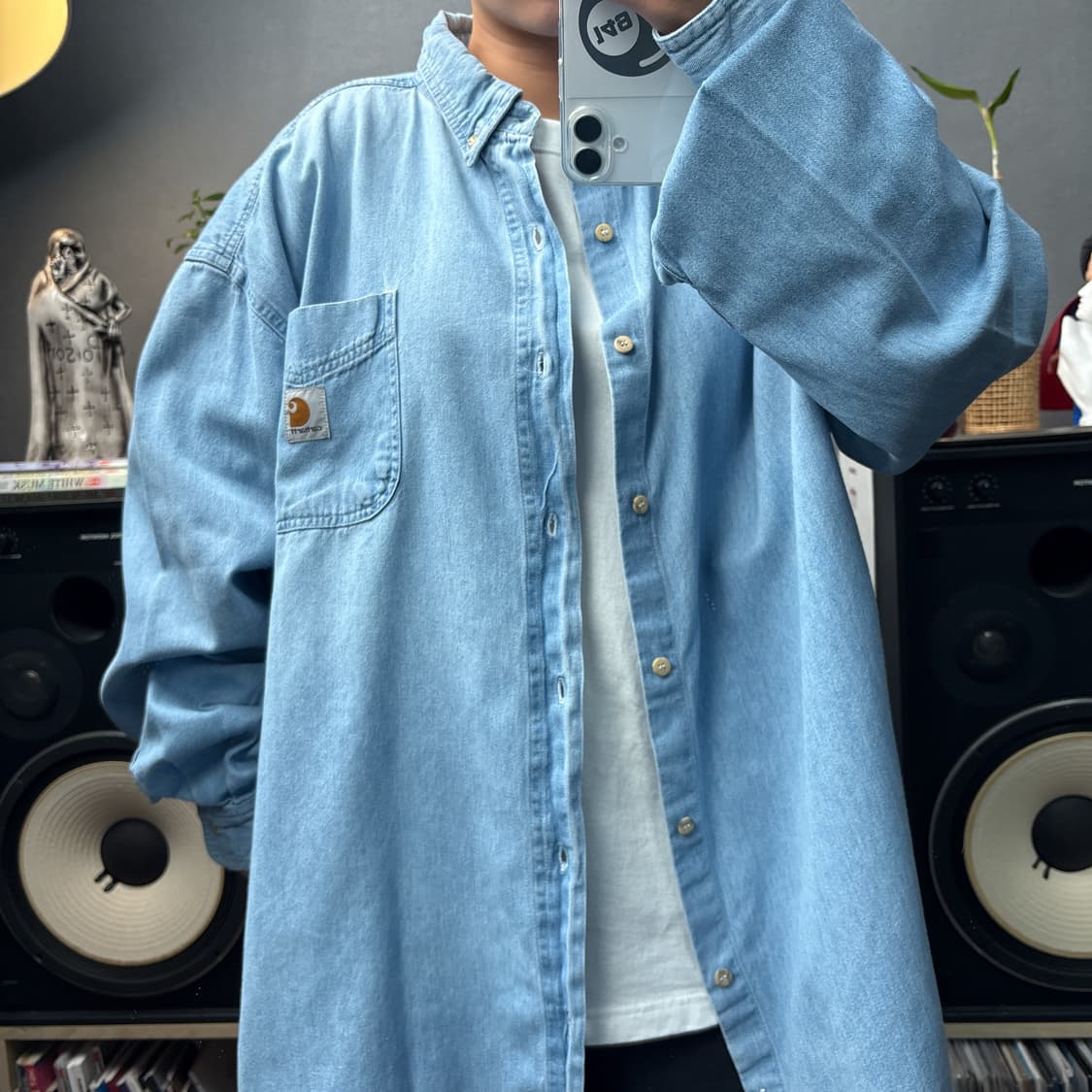 칼하트 데님셔츠 상품이미지1