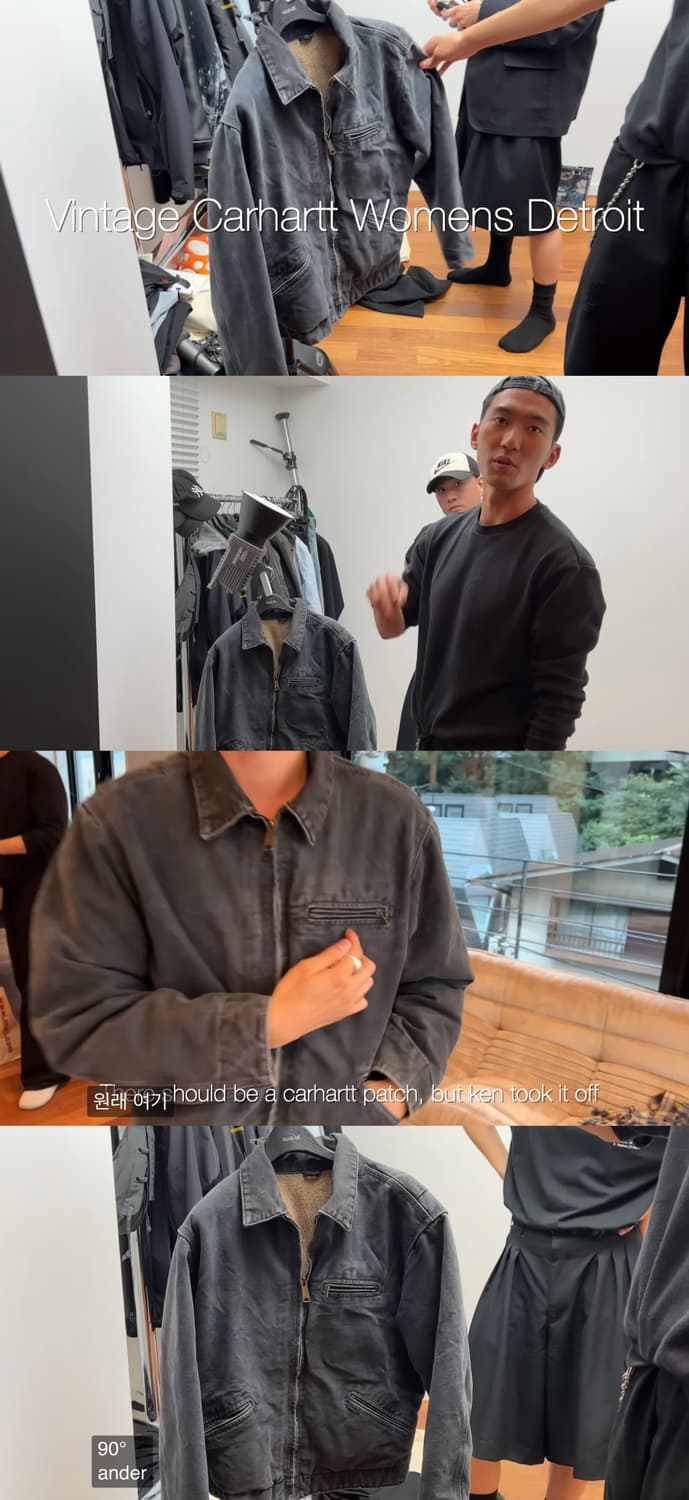 OG Carhartt WJ097 PTL Detroit J97 상품이미지3