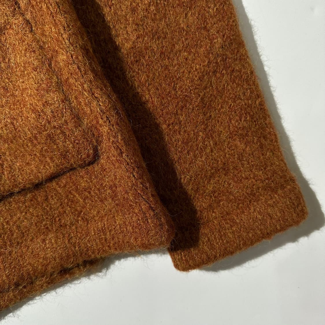 쿠어 헤어리 알파카 니트 가디건 상품이미지5