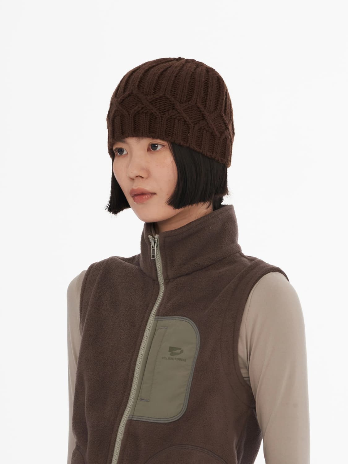 wellbeing express 웰빙 익스프레스 울 크로켓 비니 상품이미지1