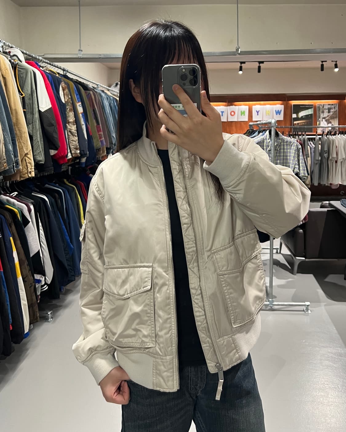 GAP 항공 점퍼 자켓 상품이미지2