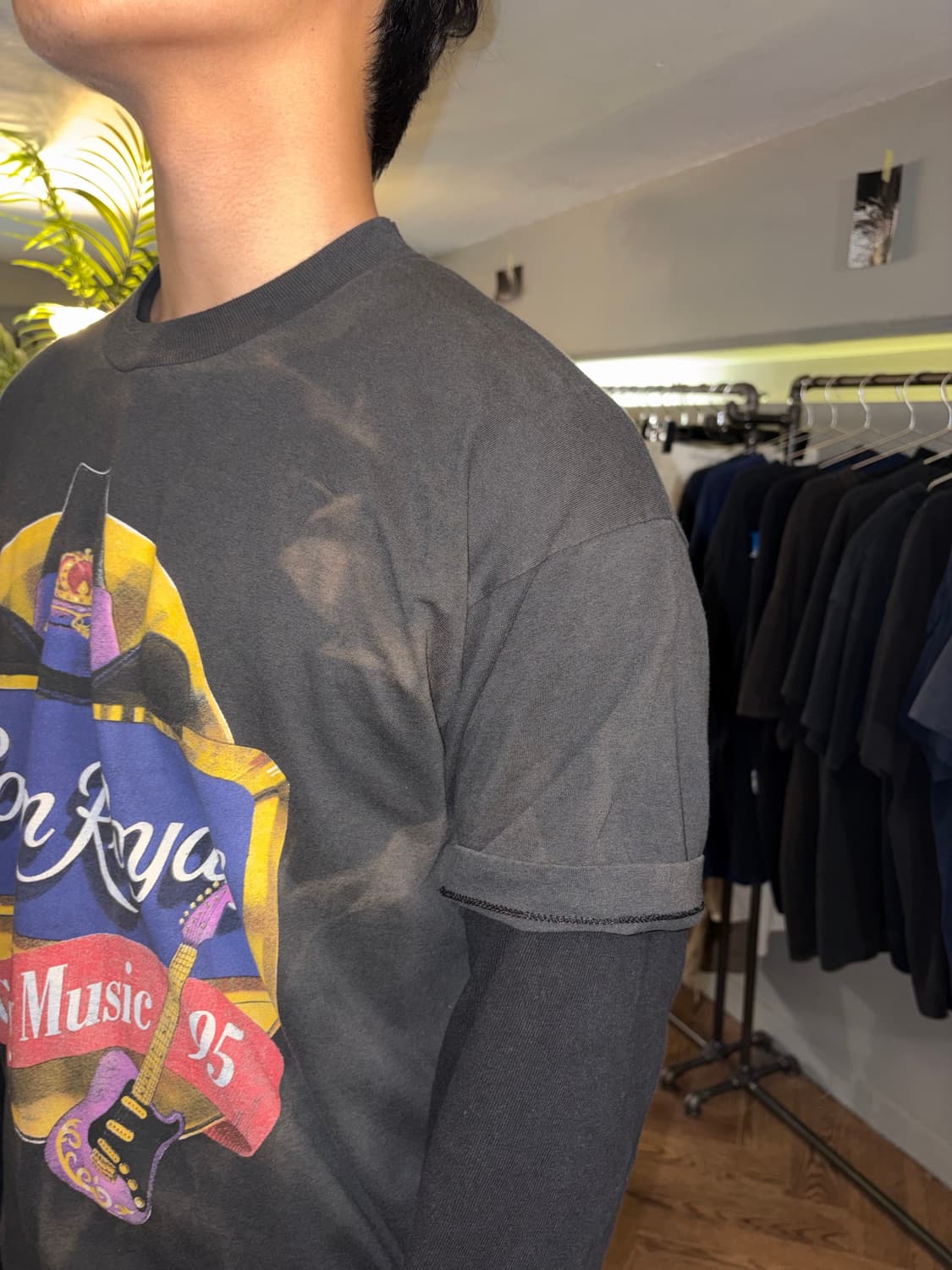 90‘s Crown Royal country music tour T/sh 상품이미지5