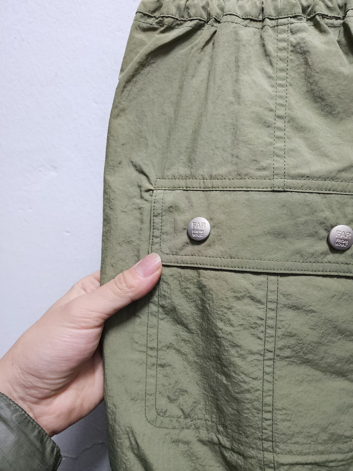 파아카이브 파프롬왓 나일론 SIDE Z 컬러블록 트랙팬츠  상품이미지3