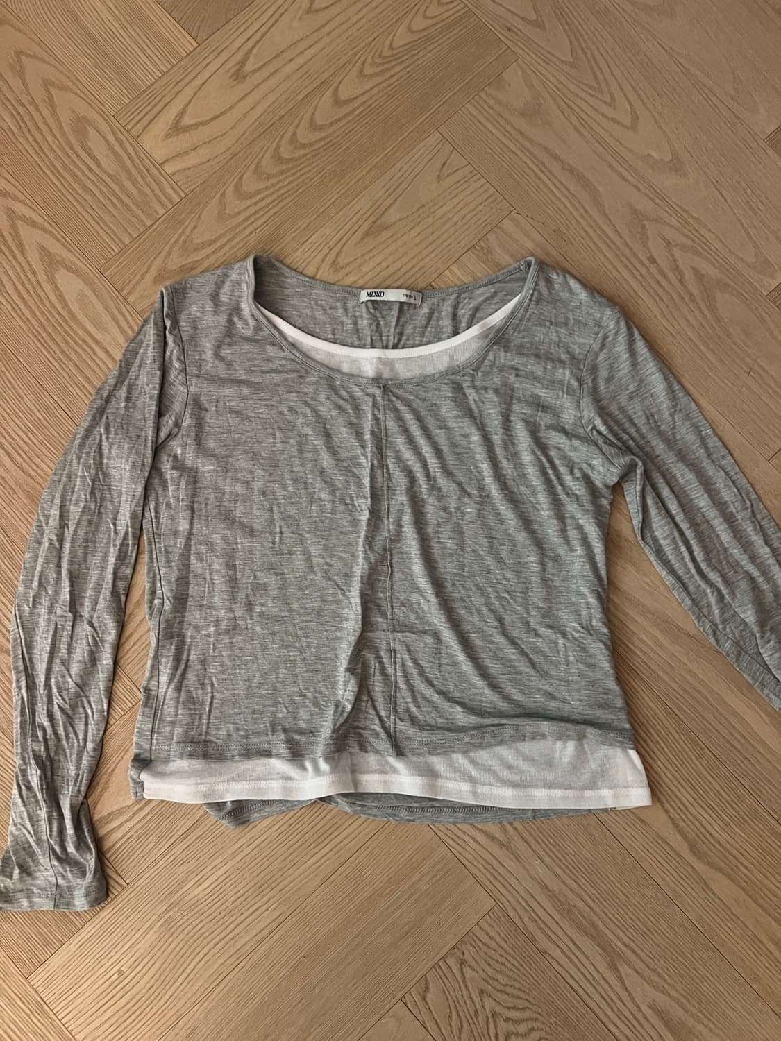 미쏘 레이어드 티 상품이미지2