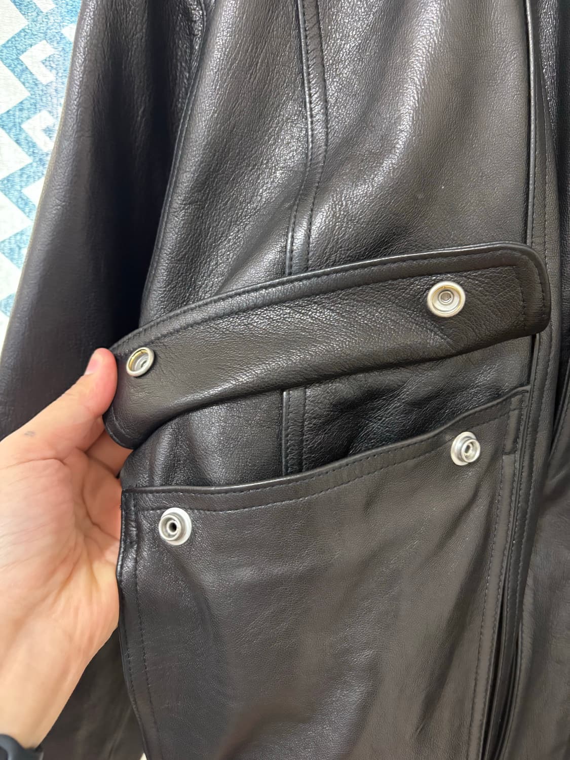 캐롤쇼페 DADDY LEATHER JACKET 상품이미지10