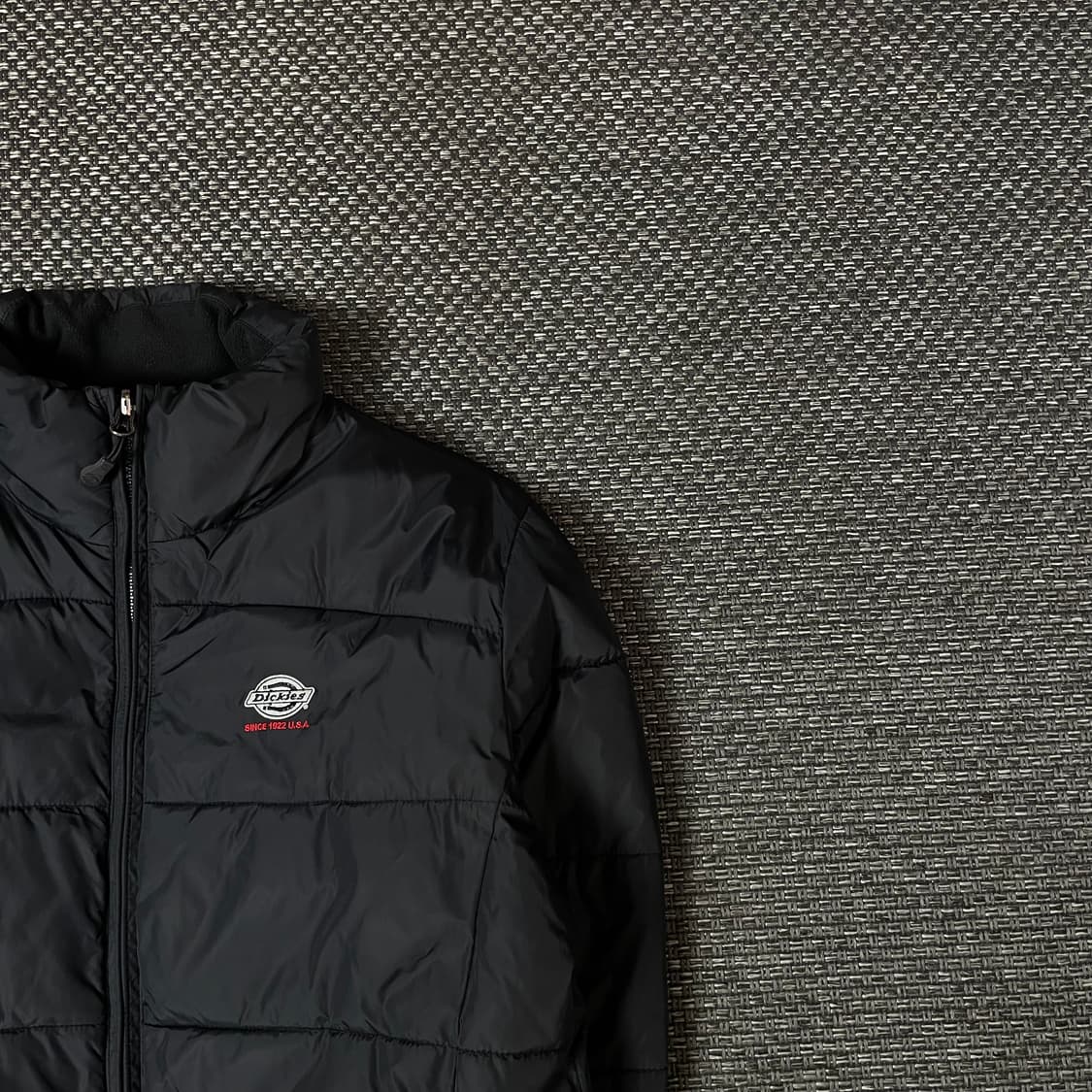 디키즈 블랙 경량패딩 자켓 S 상품이미지3