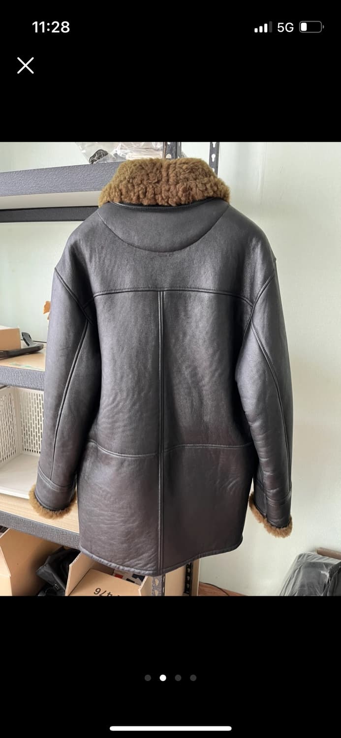 앤더슨 벨 리얼 시어링 무스탕 M size 상품이미지5