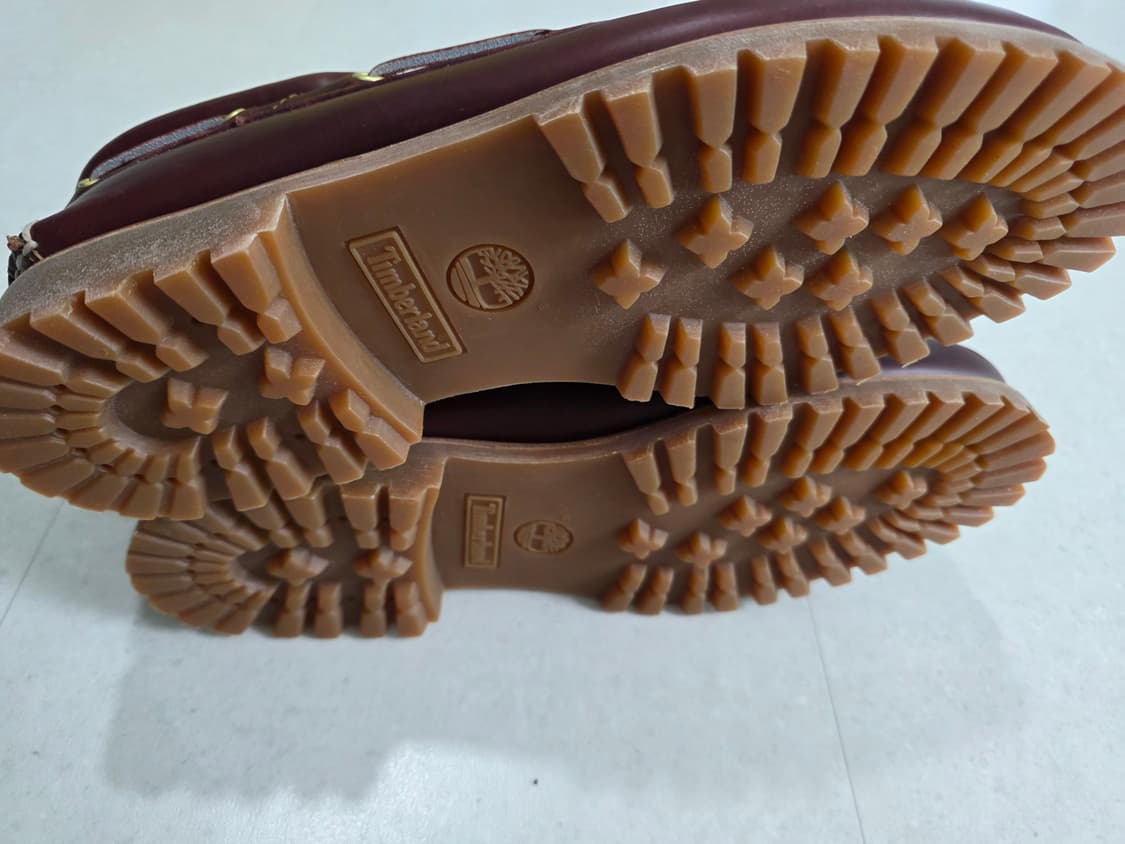 [새상품] 팀버랜드 3아이 보트 슈즈 버건디 290 상품이미지4