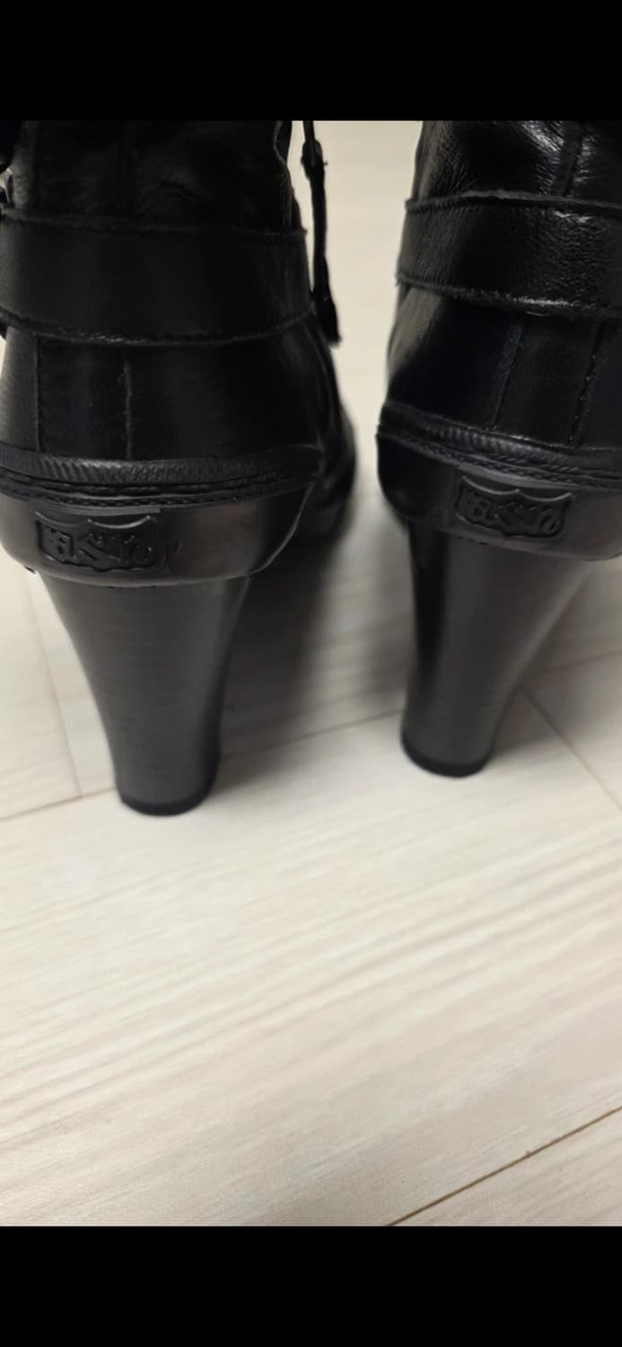 Ash 벨트 디테일 앵클부츠 힐 38 상품이미지3