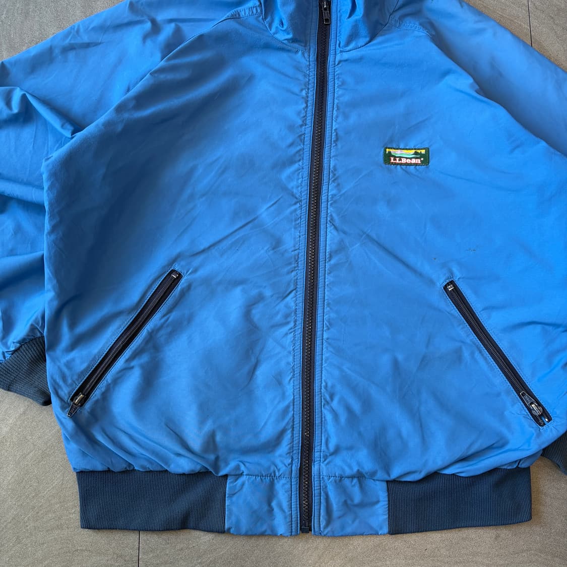 90s L.L.bean 90년대 엘엘빈 쓰리 시즌 블루 웜업 자켓 상품이미지4