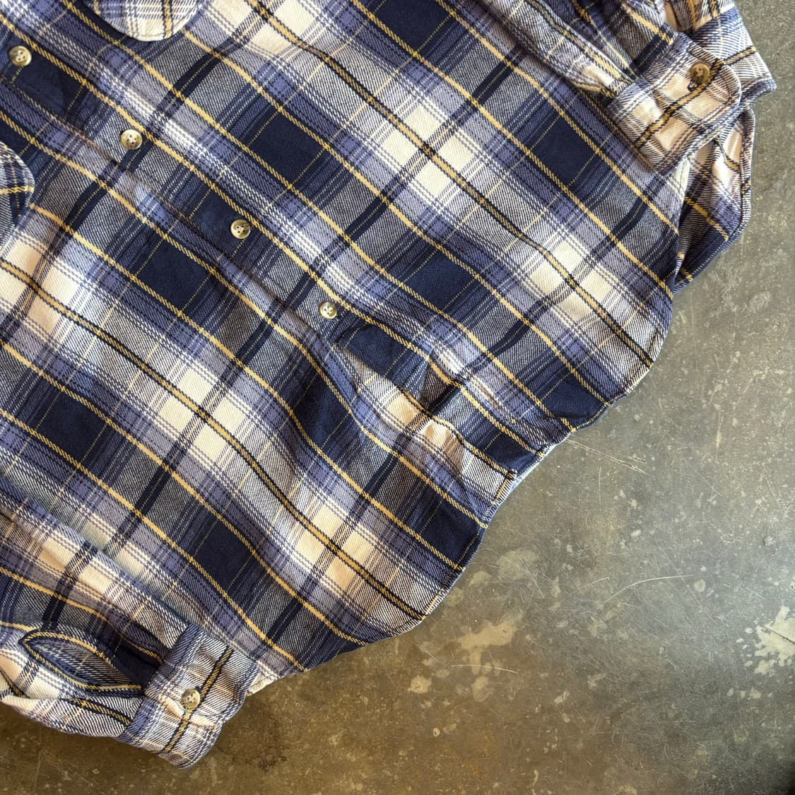 올드 랭글러 헤비코튼 체크셔츠 상품이미지5