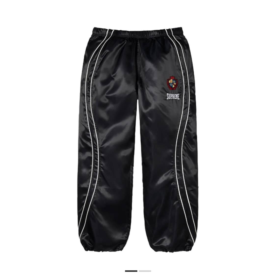 급전 Supreme Satin Track Pant Black - 25SS 상품이미지2