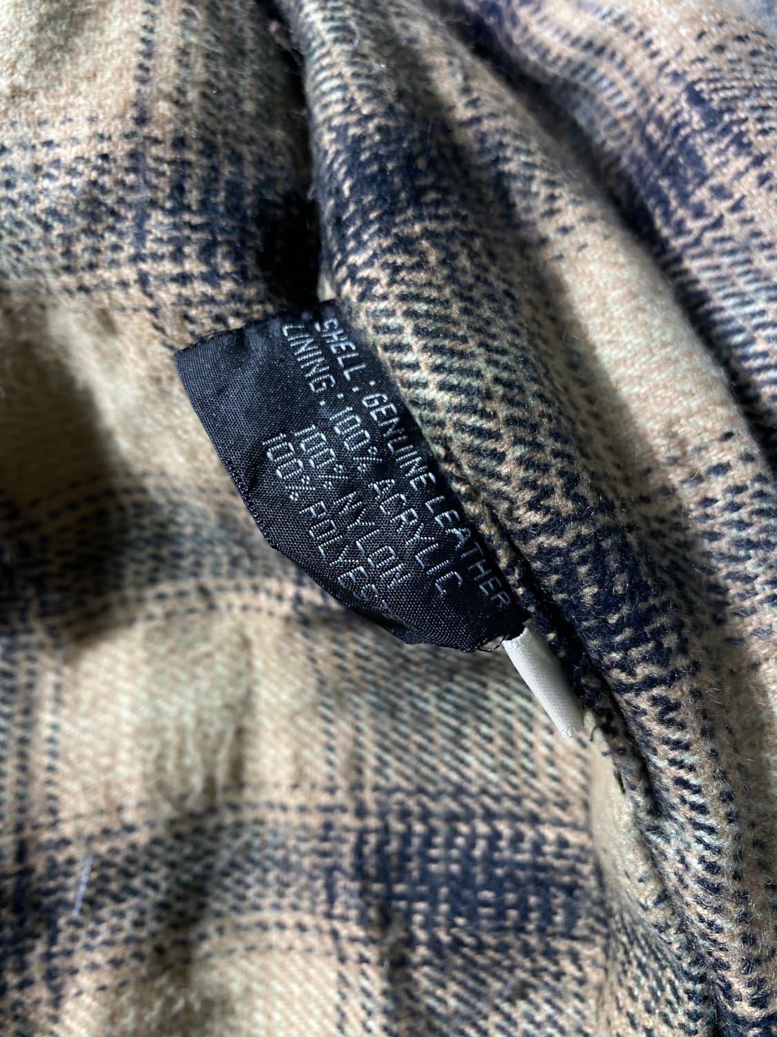 [M] 90s WINLIT 리얼레더 스포츠 자켓 상품이미지9