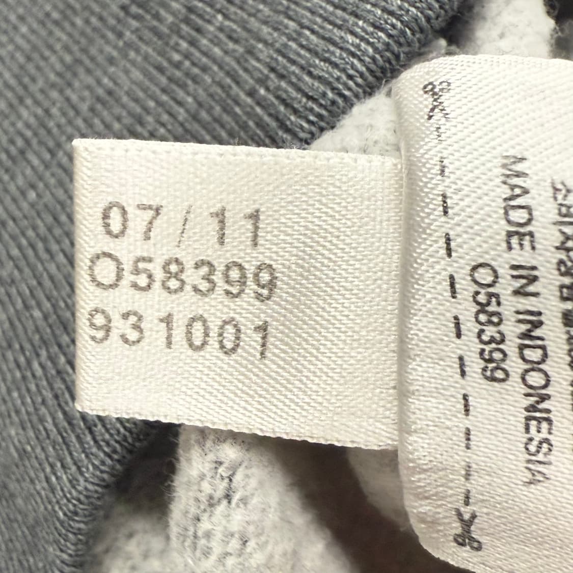 아디다스 그레이 큐빅 후드집업 90 상품이미지7