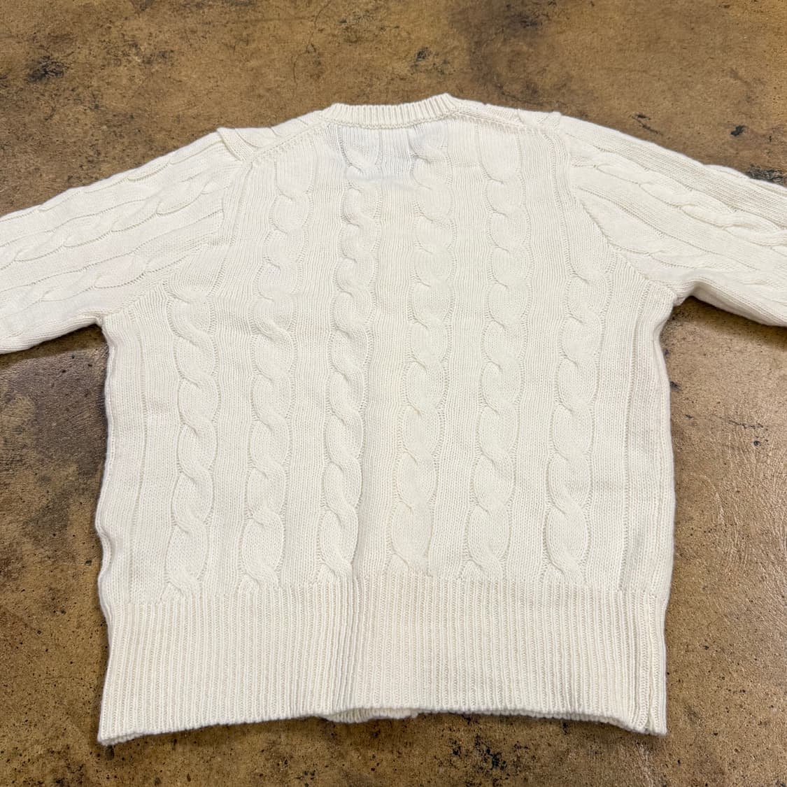 폴로 랄프로렌 꽈배기 니트 가디건  상품이미지4