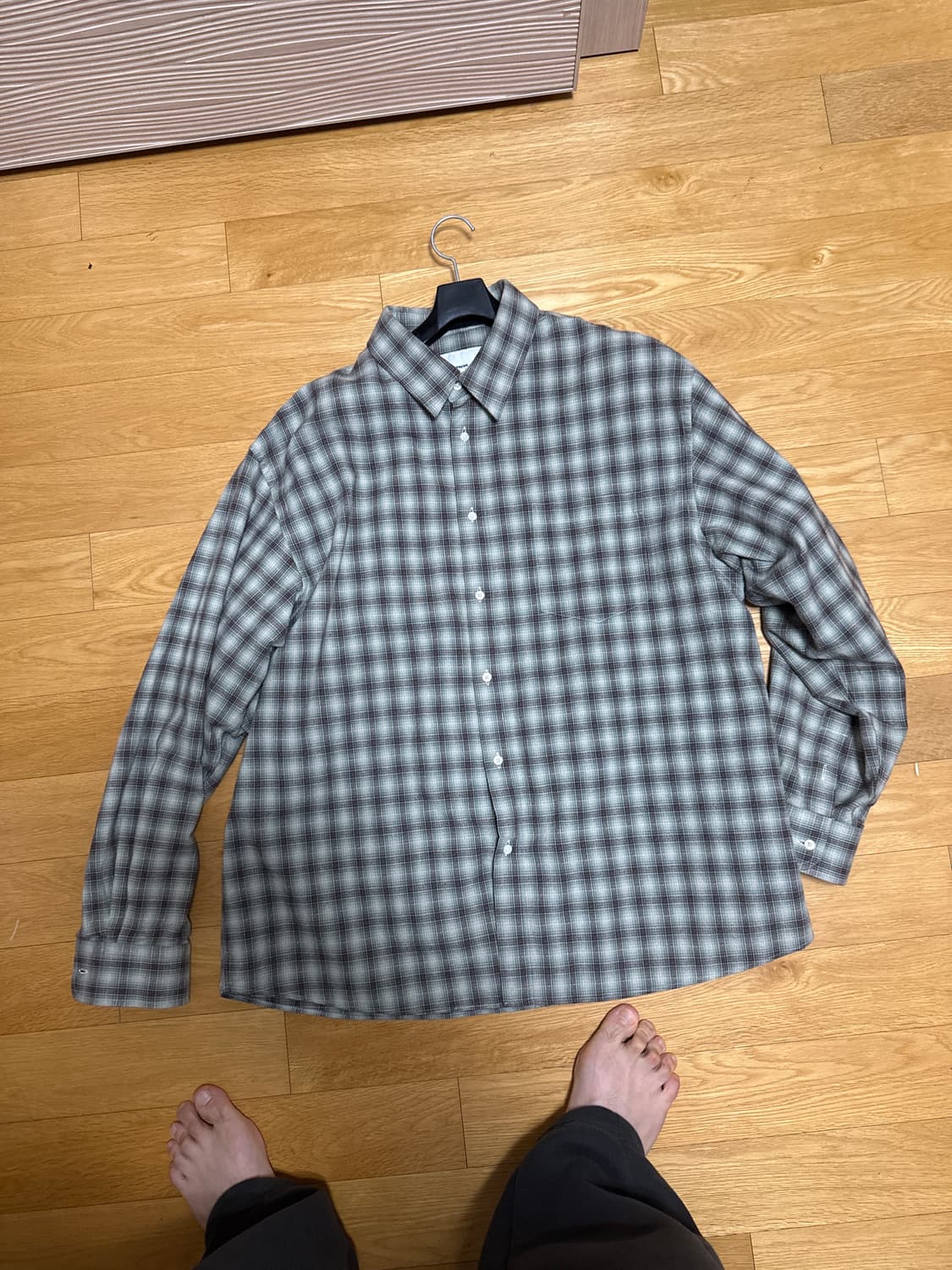 퍼렌 셔츠 팔아요. 3사이즈  상품이미지1