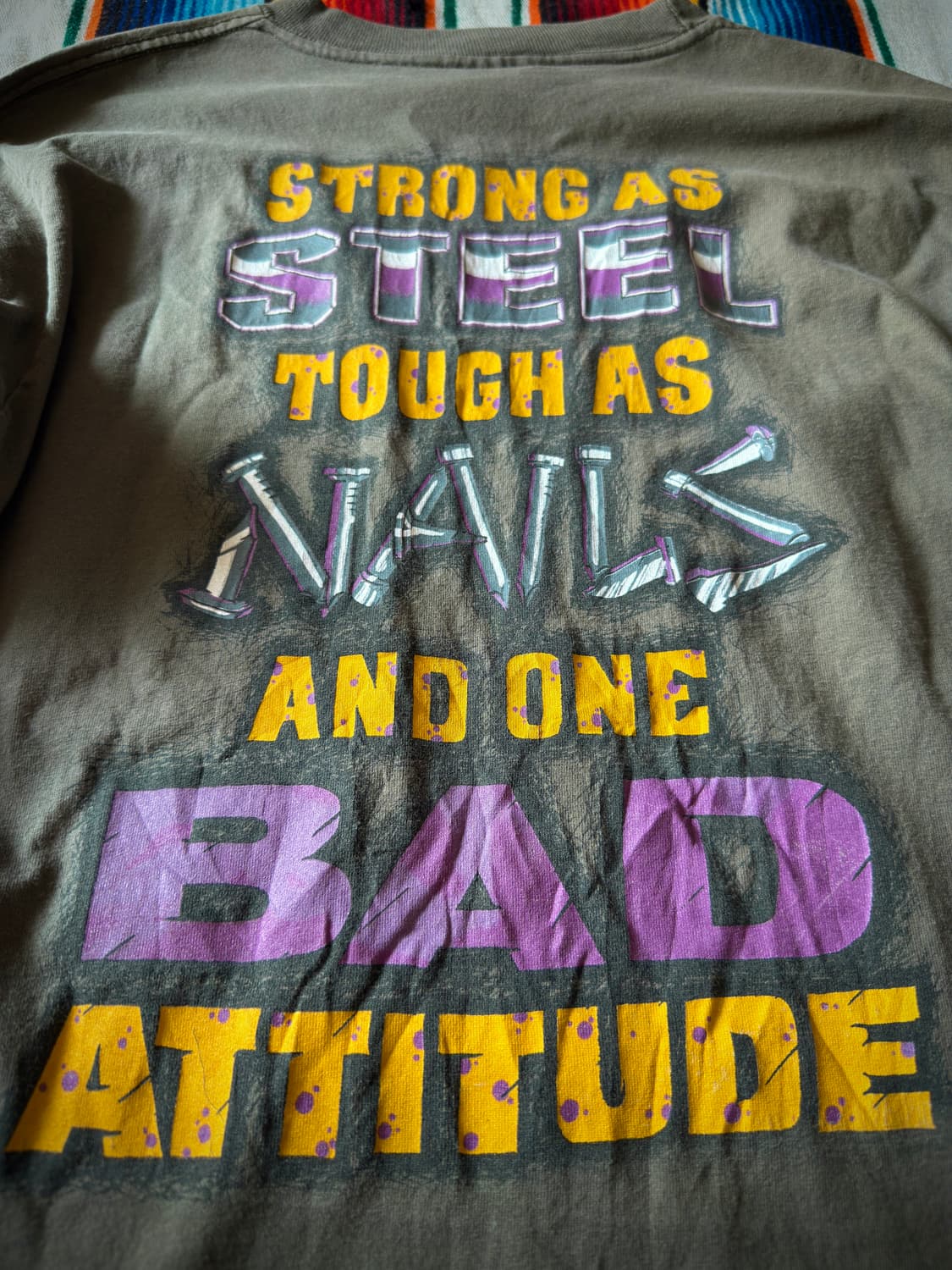 90s USA Bad Boy Club painting 롱슬리브 상품이미지6